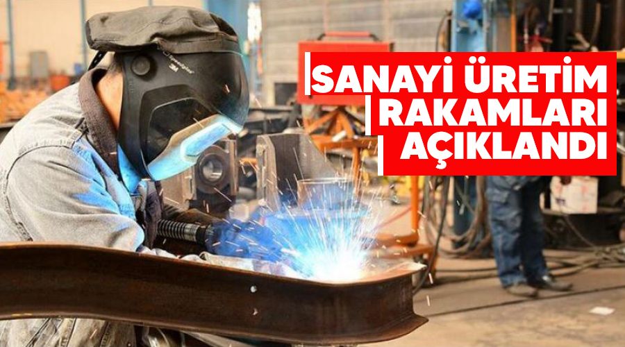 Sanayi üretim rakamları açıklandı