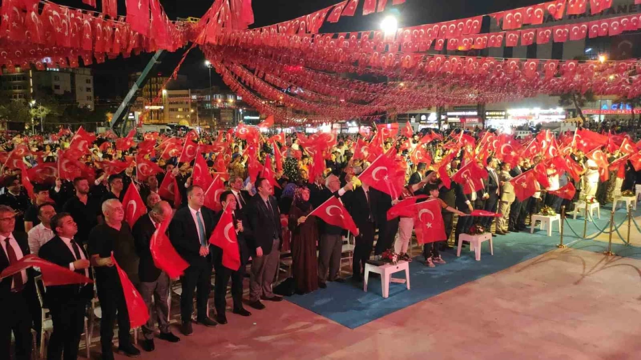 Şanlıurfa'da 15 Temmuz ruhu diri tutuldu