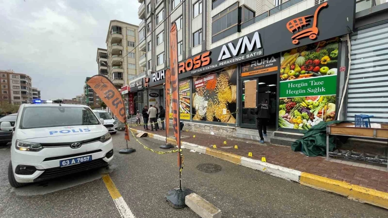 Şanlıurfa'da markete silahlı saldırı: 1 yaralı