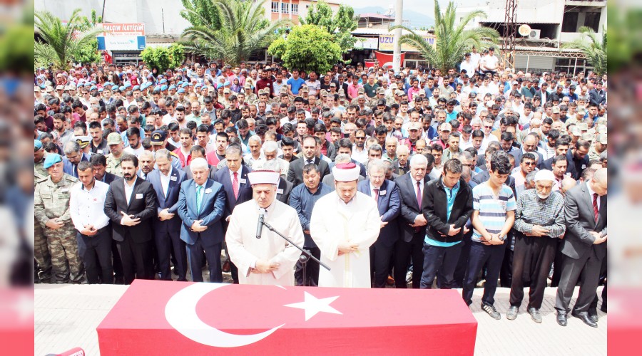 �ehit Can Hatay'da topra�a verildi