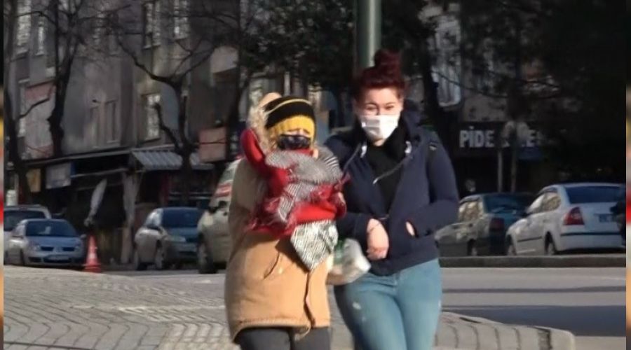 Şiddetli lodos zor anlar yaşattı