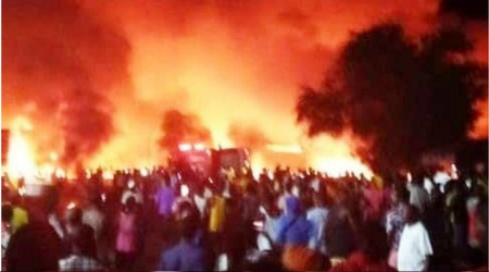Sierra Leone'de yakt tankerinde patlama: 84 l