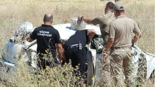 ��rnak'ta otomobil �arampole devrildi: 1'i bebek 5 yaral�