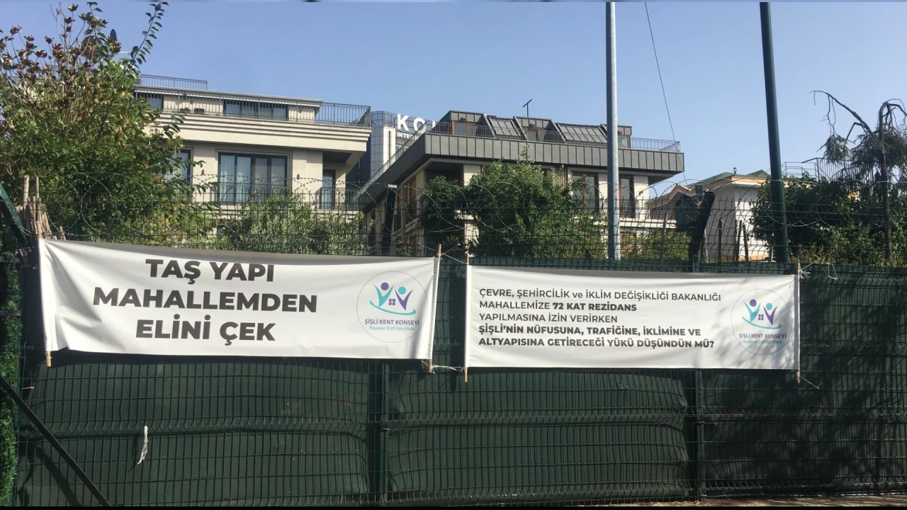 Şişli, Taş Yapı kulelerine karşı ayaklandı
