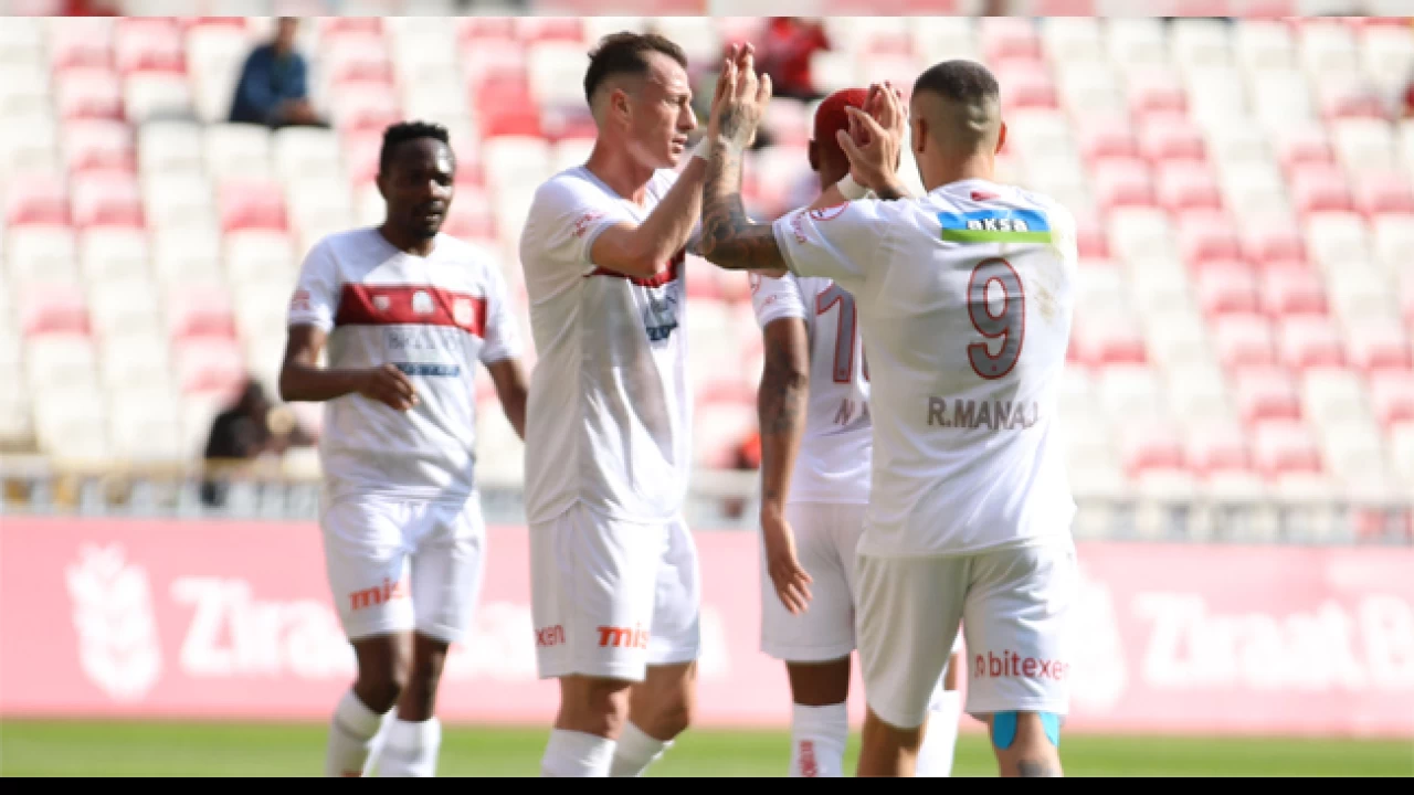 Sivasspor'un serisi 4 maça çıktı