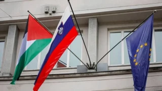  Slovenya Cumhurba�kan� Musar'dan Filistin hassasiyeti