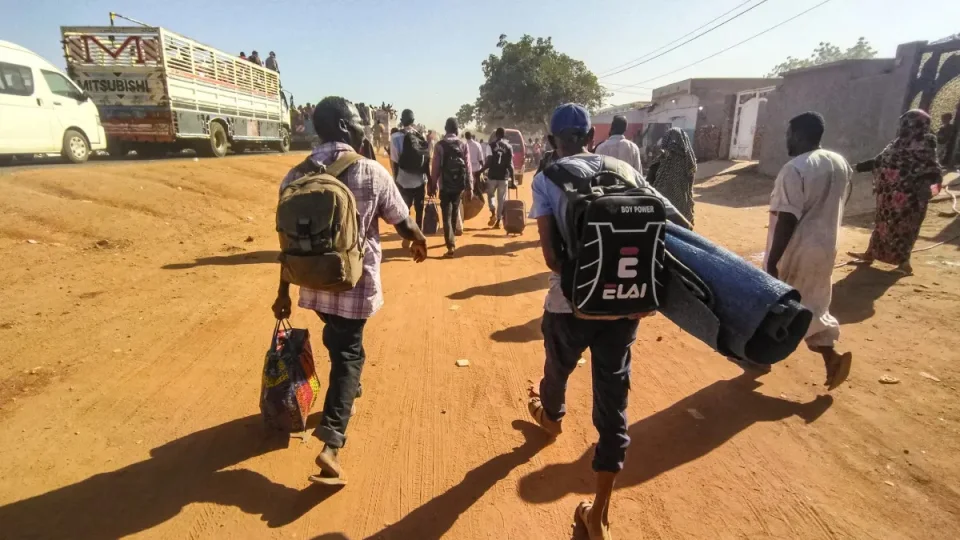 Sudan'da her 4 ki�iden 1'i yerinden edilmi� durumda