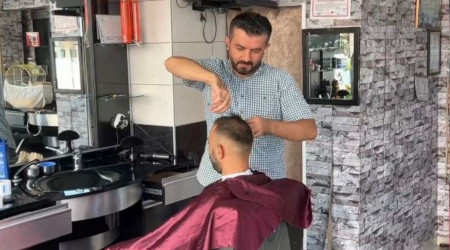Sultanbeyli'de berberlerin ücret tarifesi değişti