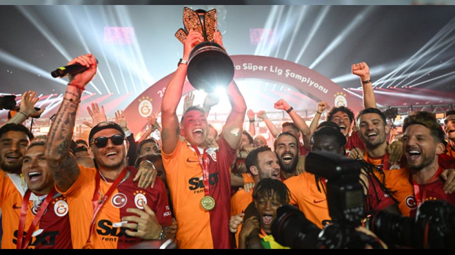 Süper Lig'in kralı Galatasaray