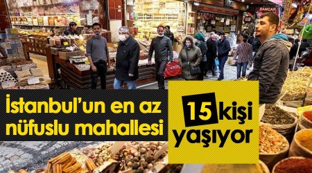 Tahtakale'de 15 kişi ikamet ediyor