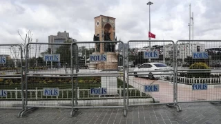 Taksim Meydan'na yrmek isteyen gruplara mdahale