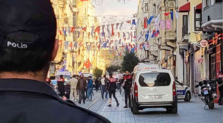 Taksim'de patlama meydana geldi