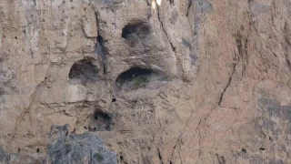 Tarihi Ansır Mağaraları korku mağarasına dönüştü