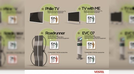 Tasarımda Vestel’e 6 ödül
