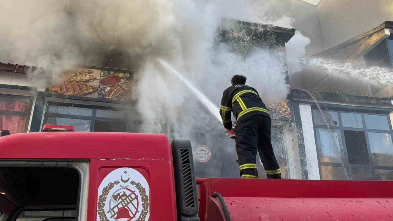 Tatvan'da yangın korkuttu