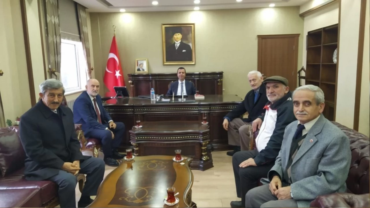 Terzi’den Kaymakam Vardar’a ziyaret