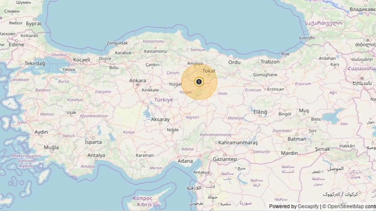 Tokat Valisinden deprem a��klamas�