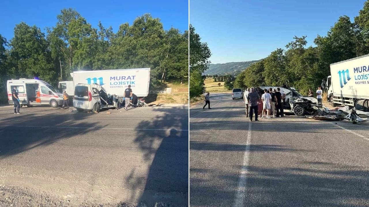 Tokat'ta feci kaza: 2 ölü, 3 yaralı