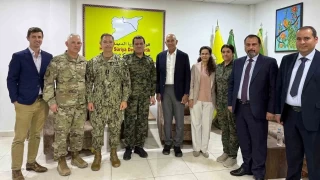 Tom Barrack SDG'li Mazlum Abdi'yi ziyaret etti