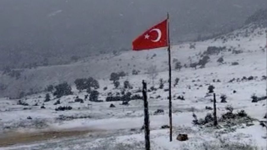 Toroslar'ın yüksek kesimlerinde kar yağışı etkili