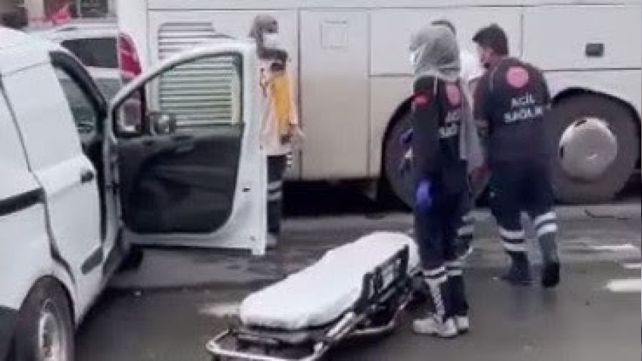 Trabzon'da otob�s kazas�nda deli bal iddias�