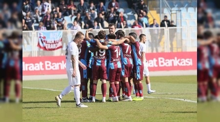 Trabzonspor kupada zorlanmad