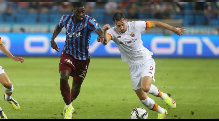 Trabzonspor Roma'y� sallasa da y�kamad� 