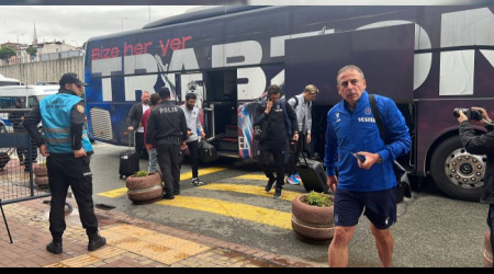 Trabzonspor'un Fransa yolculuu balad