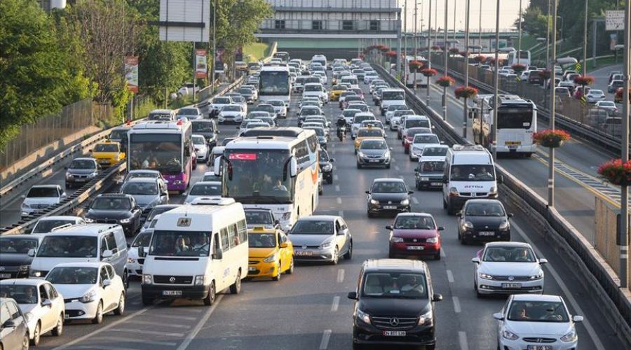Trafiğe kaydı yapılan taşıt sayısı yüzde 35,3 azaldı