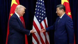 Trump 8,5 y�l sonra Pekin�de