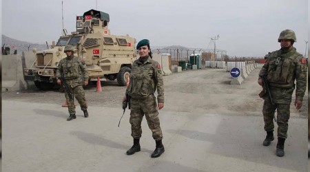 Trk askeri 18 ay daha Afganistan'da grev yapacak