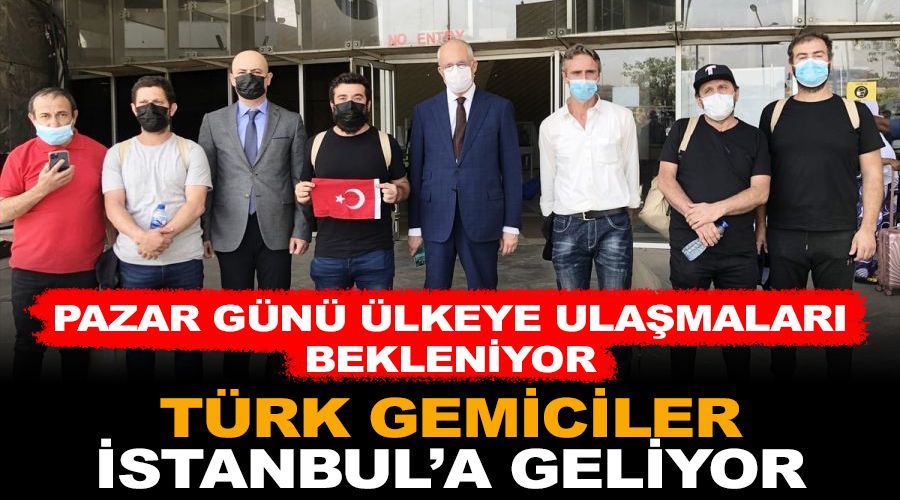 Türk gemiciler İstanbul'a geliyor