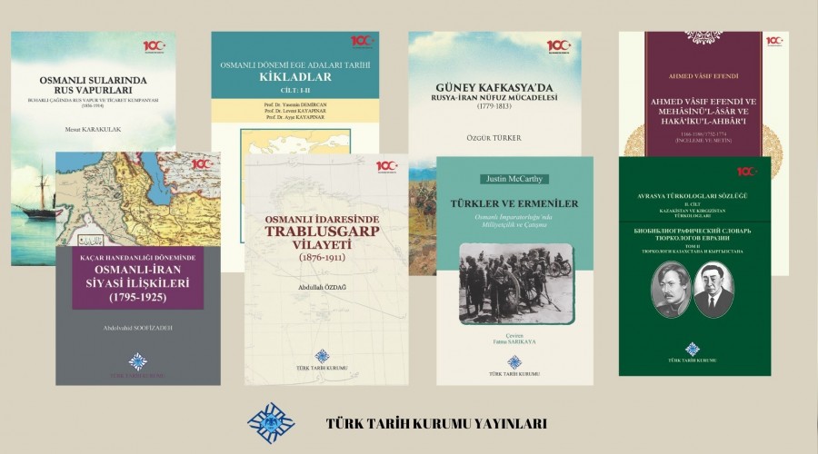 Türk Tarih Kurumu’ndan 8 yeni kitap