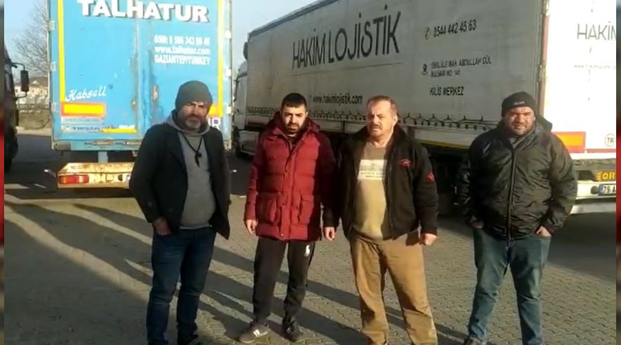 Türk tırcılar, Ukrayna'da mahsur kaldı