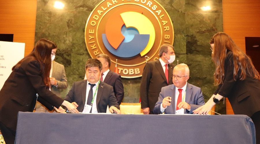 Trkiye ile Krgz Cumhuriyeti arasnda Arclk  Birlii Protokol imzaland