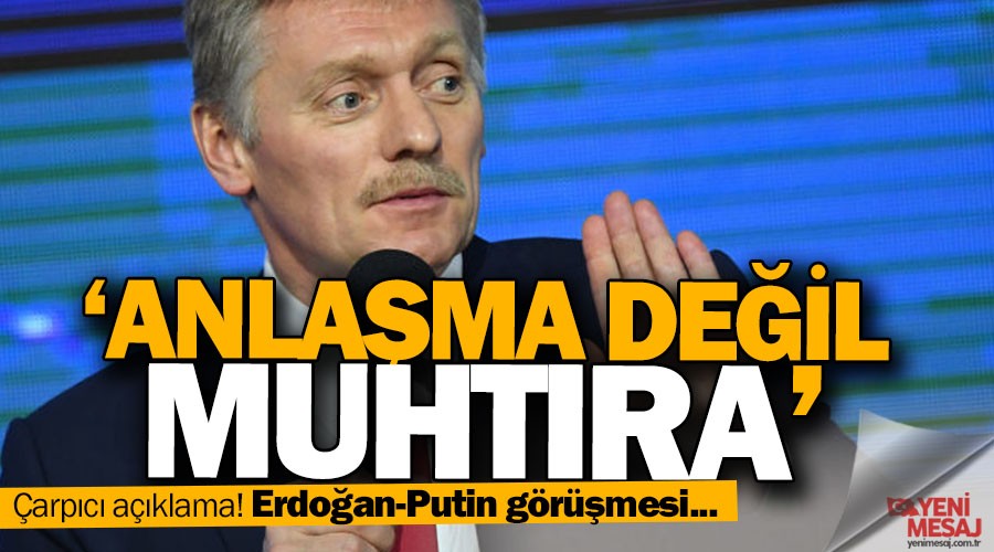 'Türkiye ile mutabakat muhtırası imzaladık'
