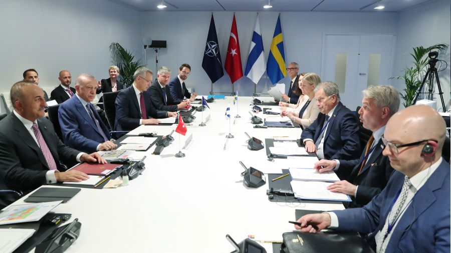 Türkiye, İsveç ve Finlandiya'ya 'evet' diyecek mi, dörtlü görüşme başladı