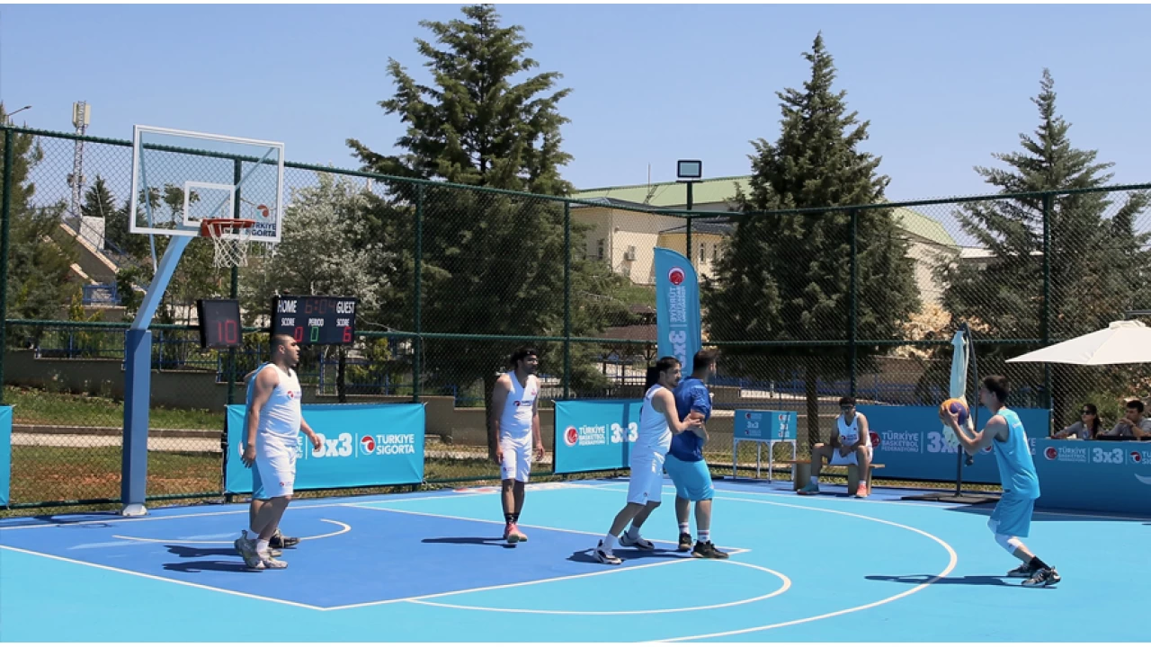 Türkiye Sigorta 3x3 Basketbol Turnuvaları Gaziantep'te başladı