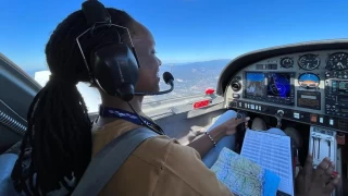 Türkiye'de eğitim gördü, Ruanda'nın en genç kadın pilotu oldu