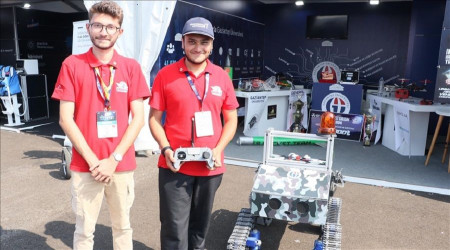Trkiye'nin ilk uan arabas Cezeri TEKNOFEST KARADENZ'de ilgi gryor