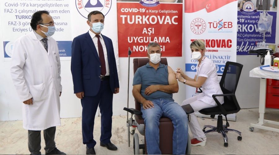 TURKOVAC a��s� g�n�ll�lere uygulan�yor