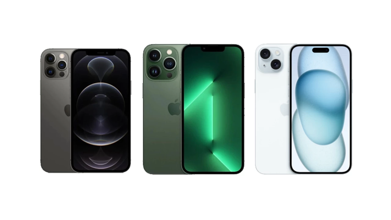 Üç Nesil iPhone - iPhone 12 Pro Max, iPhone 13 Pro Max ve iPhone 15 Karşılaştırması