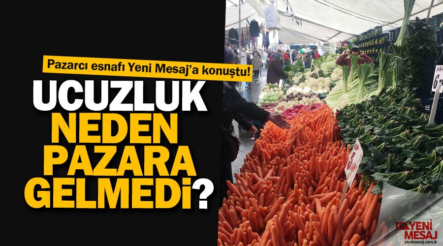 Ucuzluk çarşı-pazara gelmedi