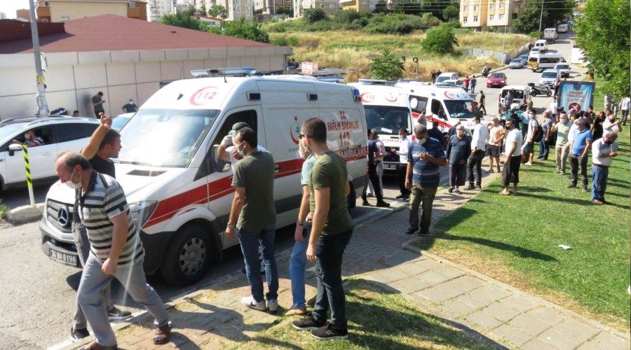 Ümraniye'de feci kaza