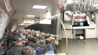 skdar-Samandra metro hattnda 2 yolcusuz metro arpt