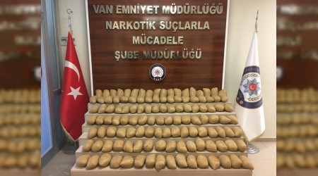 Van’da 123 kilo eroin ele geçirildi