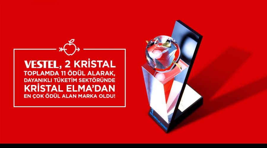 Vestel ve Regal 4 ödül birden aldı