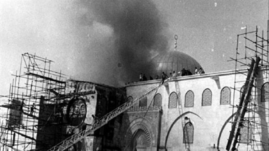 Yahudiler Mescid-i Aksa'yı 53 yıl önce nasıl ve neden yaktı?