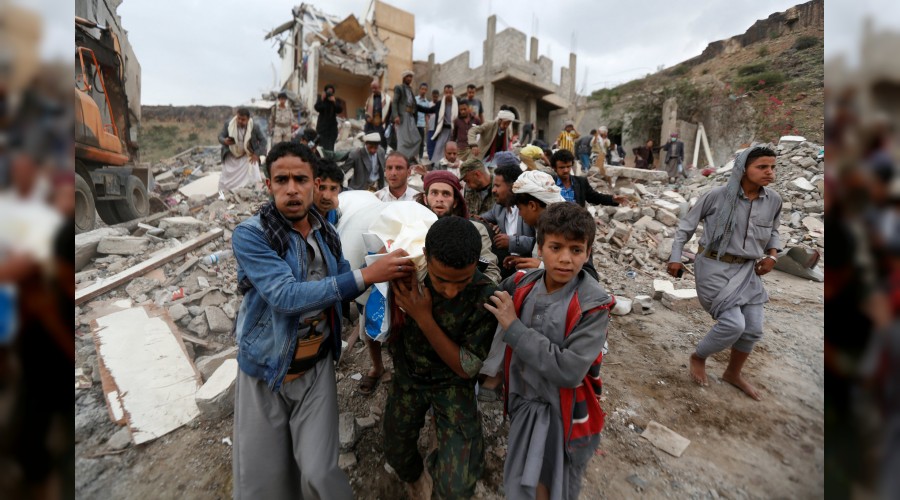 Yemen a�l���n pen�esinde