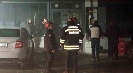 Yılbaşı gecesi çalışma yapılan iş yerinde iskele çöktü: 1 yaralı